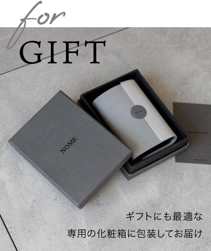 カードが飛び出すワンタッチ機能付きコンパクト財布 - NOME