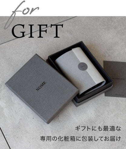 カードが飛び出すワンタッチ機能付きコンパクト財布 - NOME