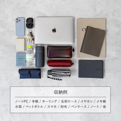 サフィアーノレザー 本革トートバッグ - TOTE BAG 012