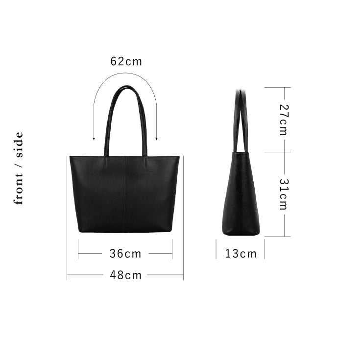サフィアーノレザー 本革トートバッグ - TOTE BAG 012