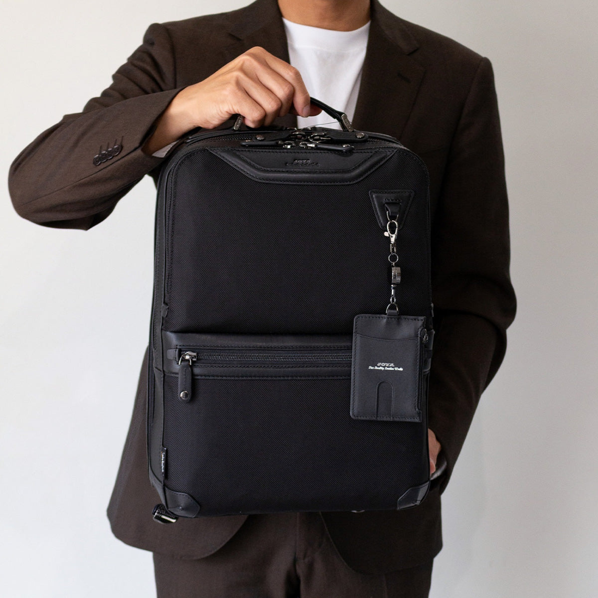 本革×CORDURA®  3層構造のスマートなバックパック - BACK PACK 2210