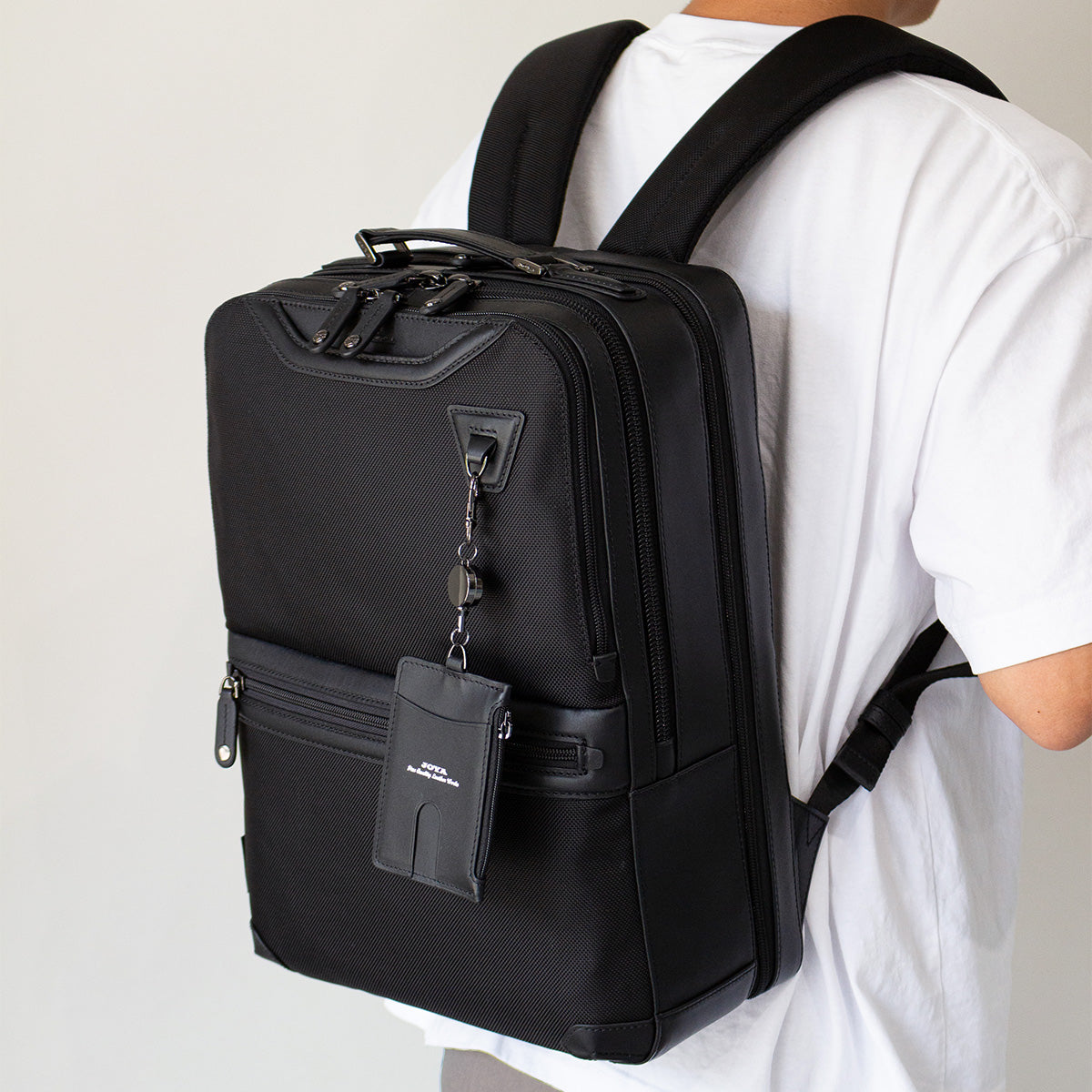 本革×CORDURA®  3層構造のスマートなバックパック - BACK PACK 2210