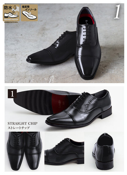 防水 PU LEATHER SHOES - SET