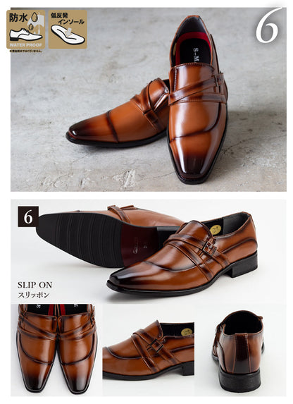 防水 PU LEATHER SHOES - SET