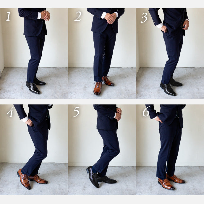 防水 PU LEATHER SHOES - SET